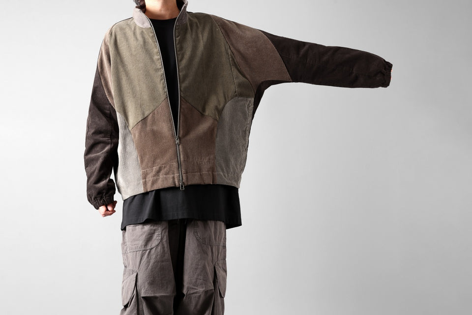 画像をギャラリービューアに読み込む, CHANGES REMAKE CORDUROY TRACK JACKET (MULTI #B)
