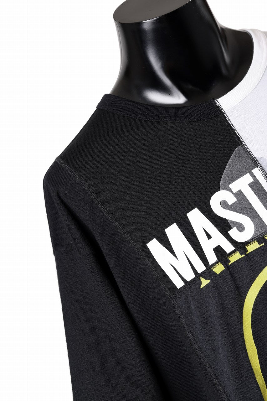 Load image into Gallery viewer, mastermind JAPAN x CHANGES exclusive ReBUILD T-SHIRT / CH-BODY (BLACK #22)