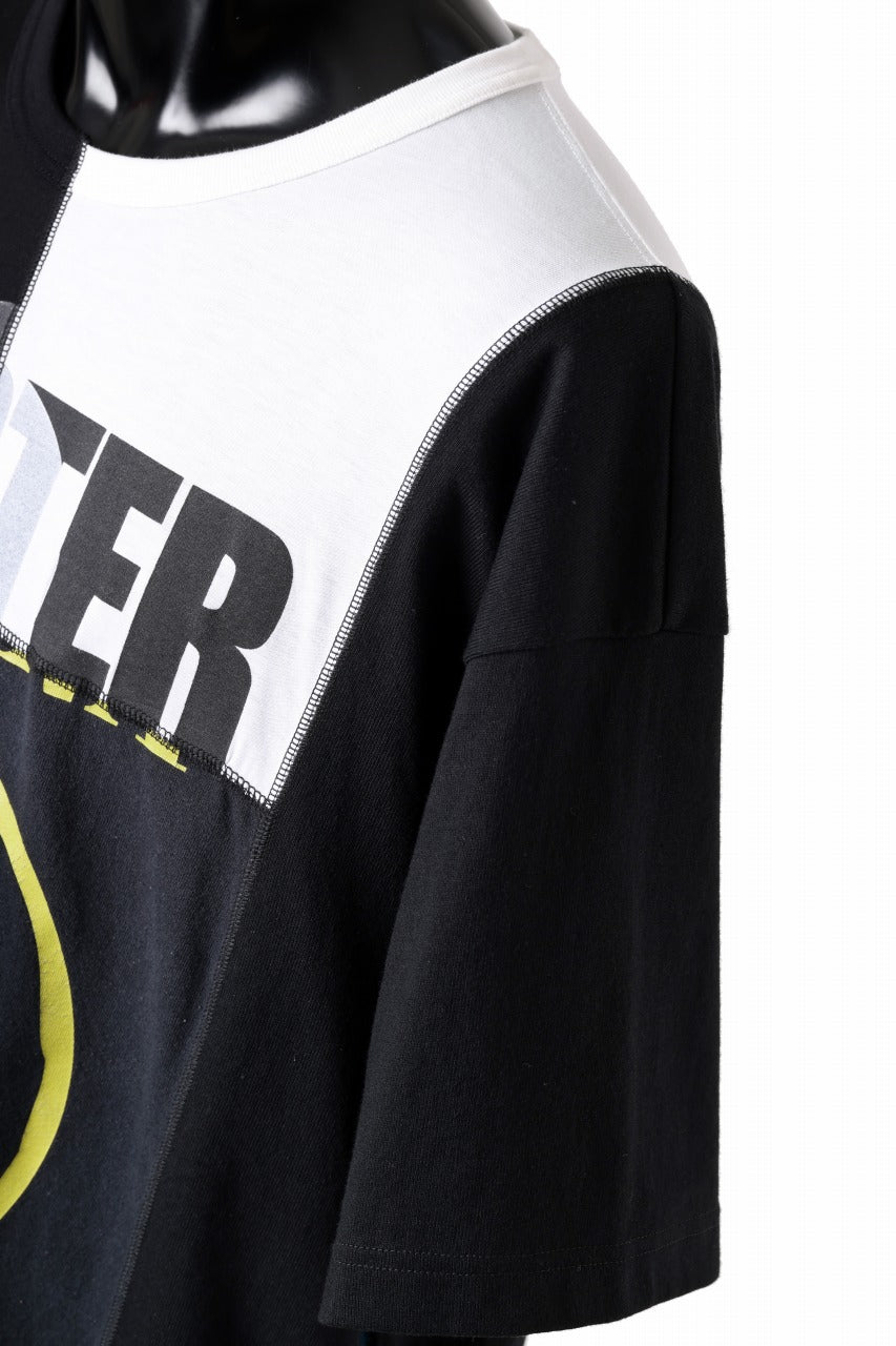 Load image into Gallery viewer, mastermind JAPAN x CHANGES exclusive ReBUILD T-SHIRT / CH-BODY (BLACK #22)