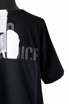 Load image into Gallery viewer, mastermind JAPAN x CHANGES exclusive ReBUILD T-SHIRT / CH-BODY (BLACK #22)