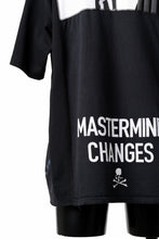 Load image into Gallery viewer, mastermind JAPAN x CHANGES exclusive ReBUILD T-SHIRT / CH-BODY (BLACK #22)