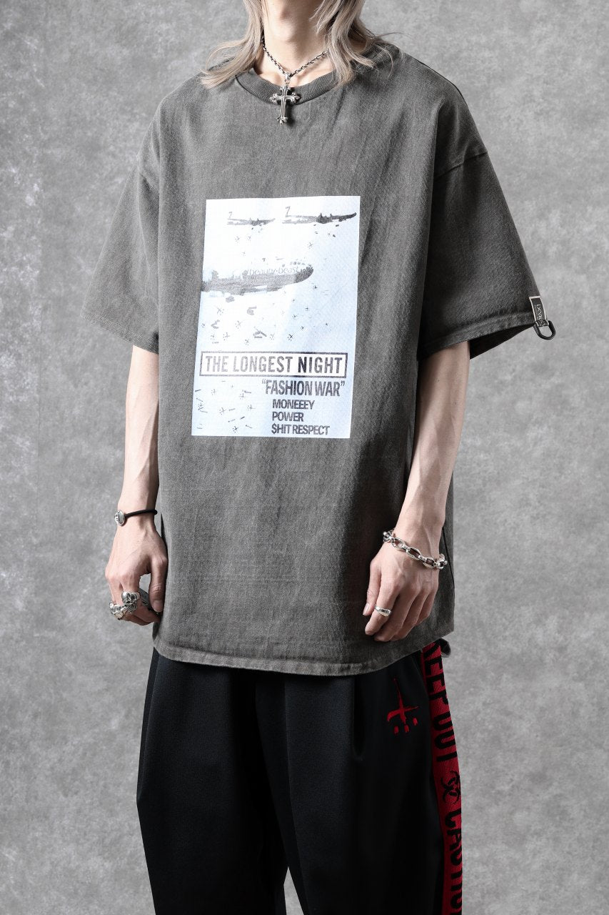 画像をギャラリービューアに読み込む, beauty : beast x CVTVLIST S/S TEE "FASHION WAR" (G.BLACK)