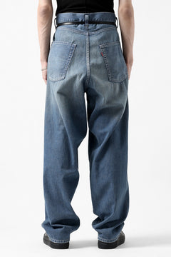 画像をギャラリービューアに読み込む, N/07 WIDE-TAPARED JEANS / 7.3oz CHAMBRAY DENIM (INDIGO USED)