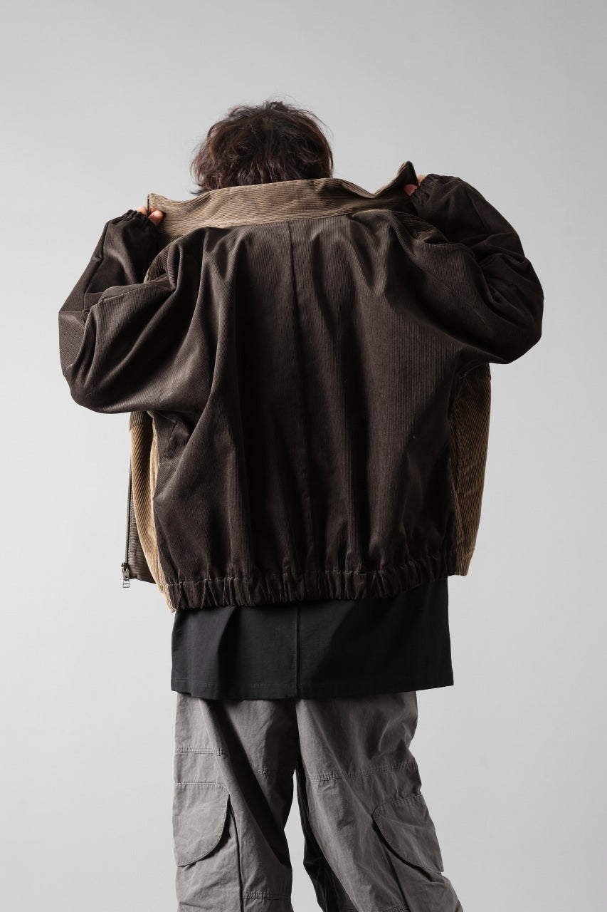 画像をギャラリービューアに読み込む, CHANGES REMAKE CORDUROY TRACK JACKET (MULTI #B)