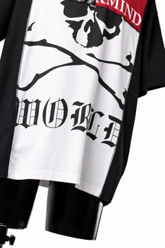 Load image into Gallery viewer, mastermind JAPAN x CHANGES exclusive ReBUILD T-SHIRT / CH-BODY (BLACK #25)