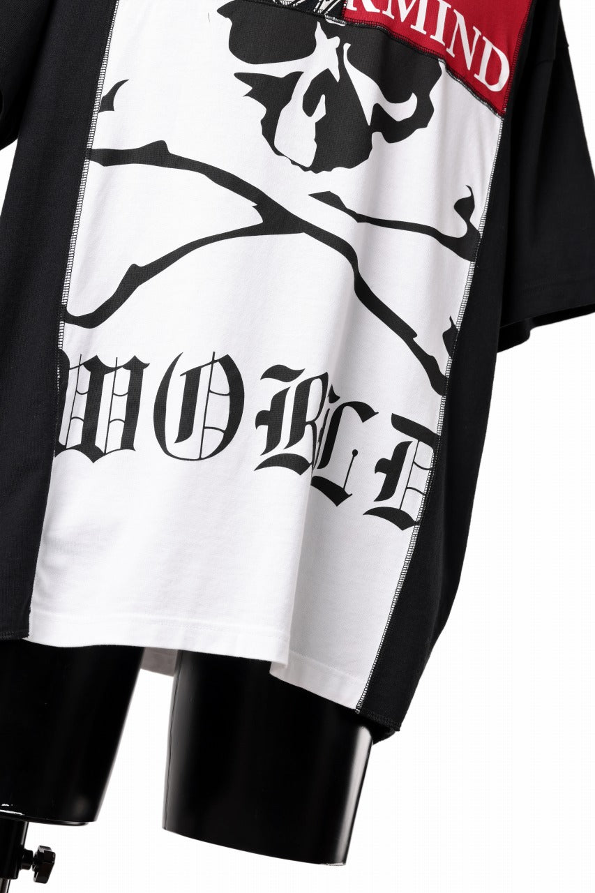 Load image into Gallery viewer, mastermind JAPAN x CHANGES exclusive ReBUILD T-SHIRT / CH-BODY (BLACK #25)