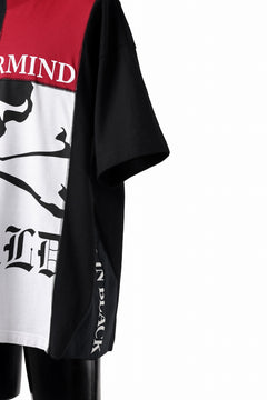 Load image into Gallery viewer, mastermind JAPAN x CHANGES exclusive ReBUILD T-SHIRT / CH-BODY (BLACK #25)