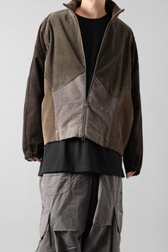 画像をギャラリービューアに読み込む, CHANGES REMAKE CORDUROY TRACK JACKET (MULTI #A)