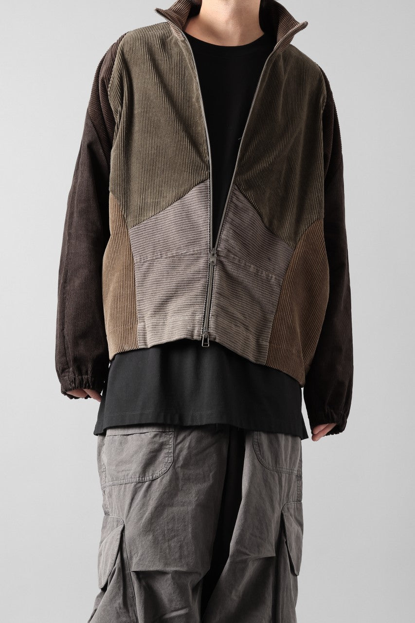 画像をギャラリービューアに読み込む, CHANGES REMAKE CORDUROY TRACK JACKET (MULTI #A)