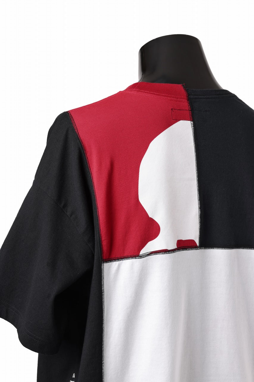 Load image into Gallery viewer, mastermind JAPAN x CHANGES exclusive ReBUILD T-SHIRT / CH-BODY (BLACK #25)