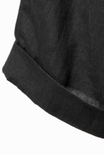 Load image into Gallery viewer, sus-sous cinematic trousers / 1/4 linen seating (BLACK)