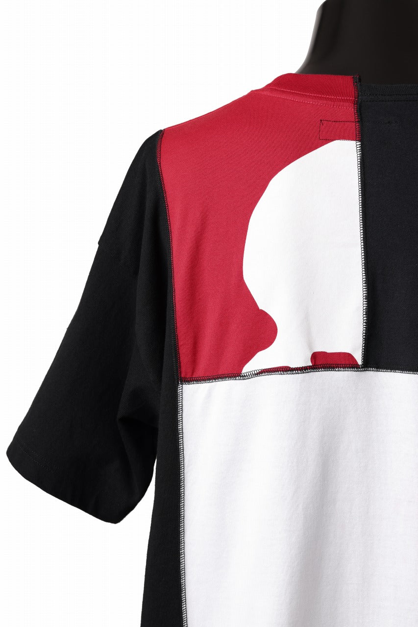 Load image into Gallery viewer, mastermind JAPAN x CHANGES exclusive ReBUILD T-SHIRT / CH-BODY (BLACK #25)