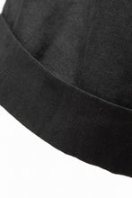 Load image into Gallery viewer, sus-sous cinematic trousers / 1/4 linen seating (BLACK)