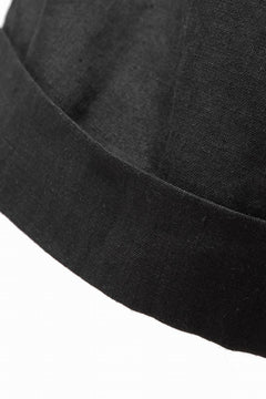 Load image into Gallery viewer, sus-sous cinematic trousers / 1/4 linen seating (BLACK)