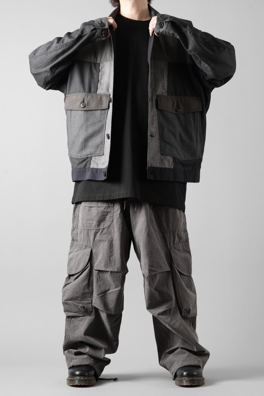 画像をギャラリービューアに読み込む, CHANGES REMAKE WOOL WORKER BLOUSON (MULTI)