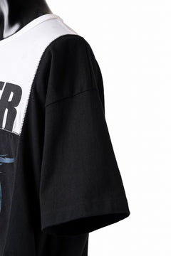 Load image into Gallery viewer, mastermind JAPAN x CHANGES exclusive ReBUILD T-SHIRT / CH-BODY (BLACK #32)