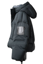 画像をギャラリービューアに読み込む, Juun.J Hot Melt Short Down Jumper (GREEN)