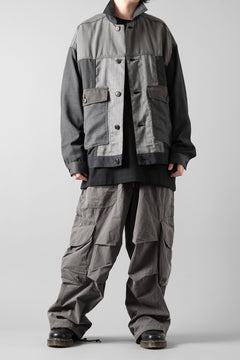 画像をギャラリービューアに読み込む, CHANGES REMAKE WOOL WORKER BLOUSON (MULTI)