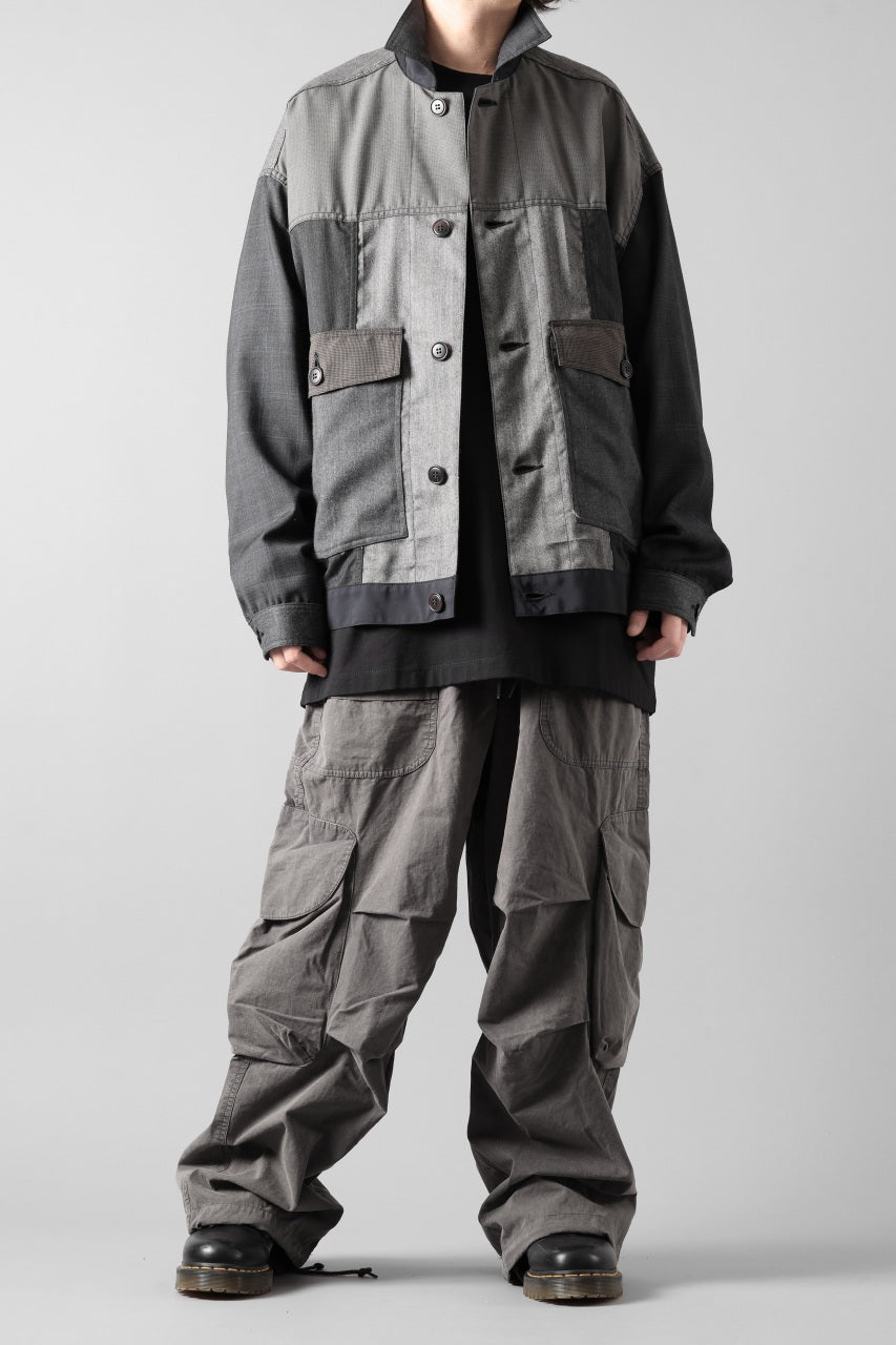 画像をギャラリービューアに読み込む, CHANGES REMAKE WOOL WORKER BLOUSON (MULTI)