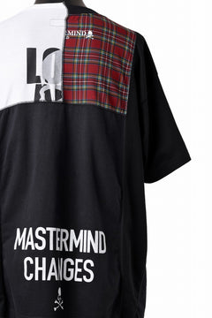 Load image into Gallery viewer, mastermind JAPAN x CHANGES exclusive ReBUILD T-SHIRT / CH-BODY (BLACK #32)