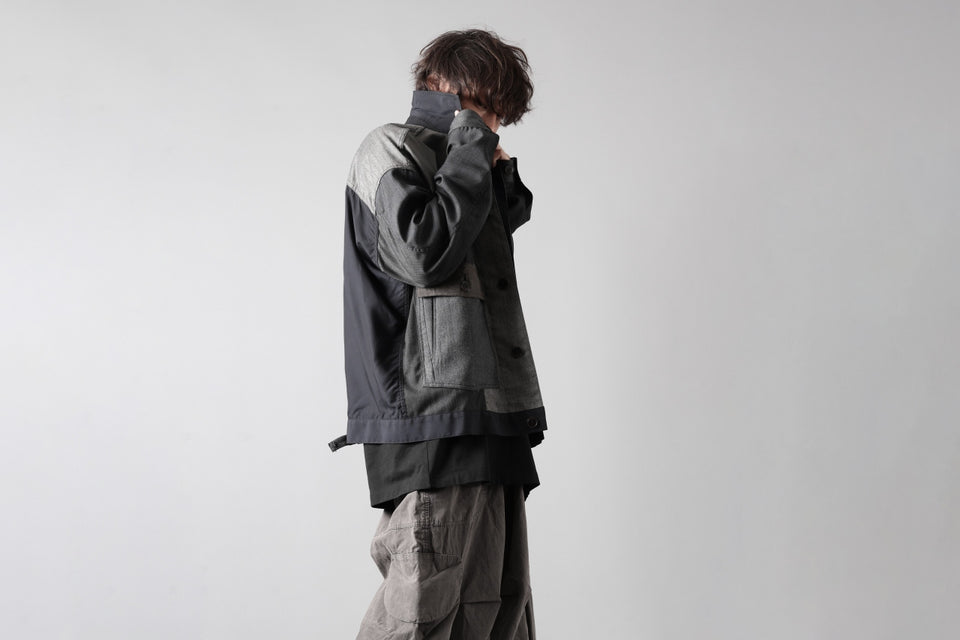 画像をギャラリービューアに読み込む, CHANGES REMAKE WOOL WORKER BLOUSON (MULTI)
