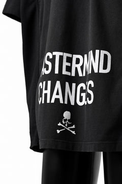 Load image into Gallery viewer, mastermind JAPAN x CHANGES exclusive ReBUILD T-SHIRT / CH-BODY (BLACK #32)
