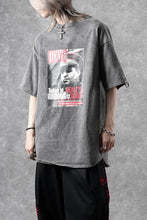 画像をギャラリービューアに読み込む, beauty : beast x CVTVLIST S/S TEE "TOKYO BURNING" (G.BLACK)