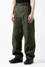 画像をギャラリービューアに読み込む, N/07 MILITARY TROUSERS M47 / LIGHT-WEIGHT DUCK (OLIVE)