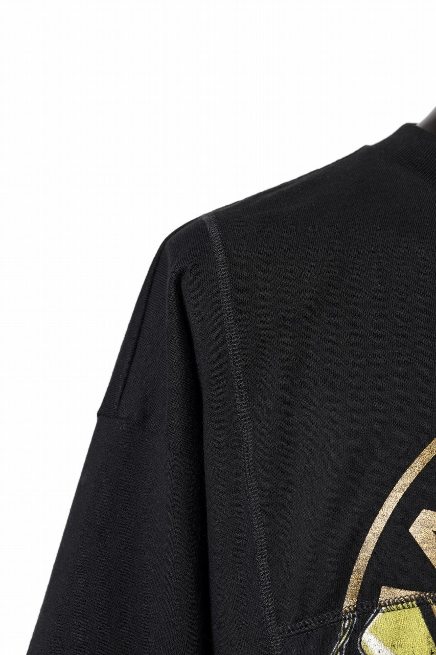 Load image into Gallery viewer, mastermind JAPAN x CHANGES exclusive ReBUILD T-SHIRT / CH-BODY (BLACK #33)