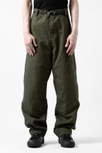 画像をギャラリービューアに読み込む, N/07 MILITARY TROUSERS M47 / LIGHT-WEIGHT DUCK (OLIVE)