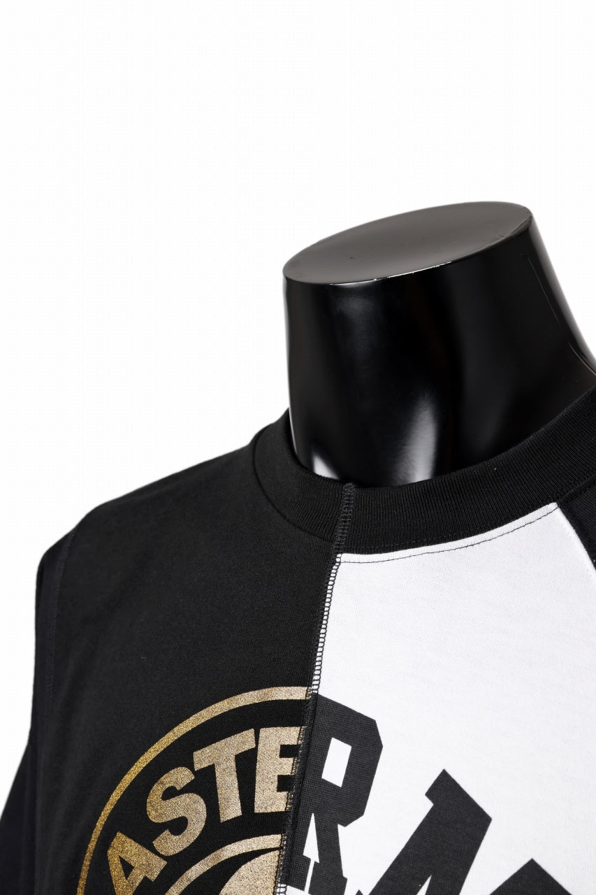 Load image into Gallery viewer, mastermind JAPAN x CHANGES exclusive ReBUILD T-SHIRT / CH-BODY (BLACK #33)