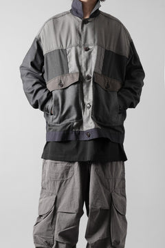 画像をギャラリービューアに読み込む, CHANGES REMAKE WOOL WORKER BLOUSON (MULTI)