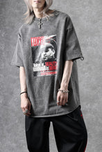 画像をギャラリービューアに読み込む, beauty : beast x CVTVLIST S/S TEE "TOKYO BURNING" (G.BLACK)