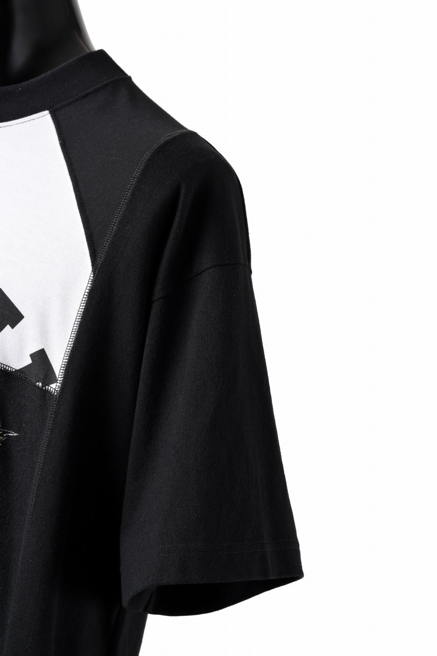 Load image into Gallery viewer, mastermind JAPAN x CHANGES exclusive ReBUILD T-SHIRT / CH-BODY (BLACK #33)