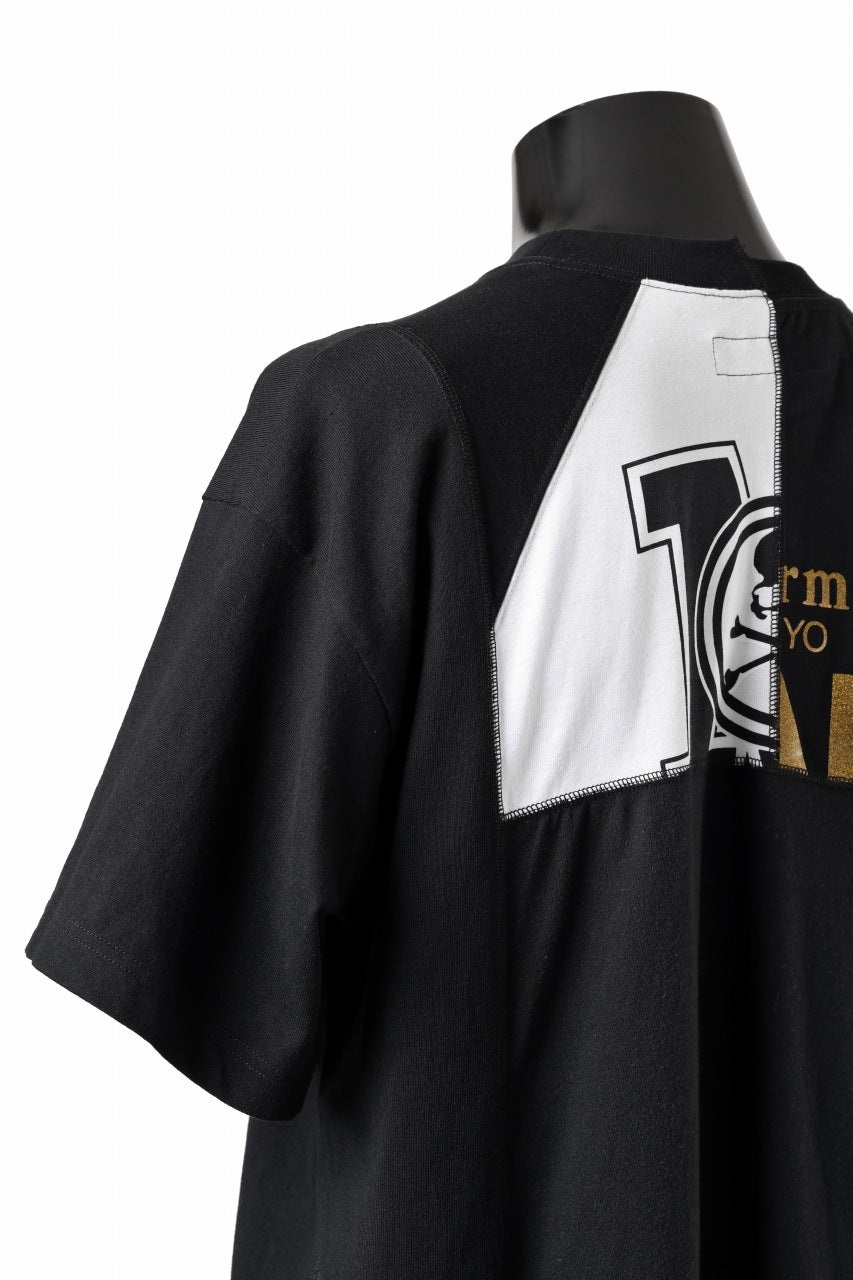 Load image into Gallery viewer, mastermind JAPAN x CHANGES exclusive ReBUILD T-SHIRT / CH-BODY (BLACK #33)