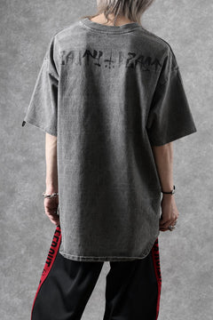 画像をギャラリービューアに読み込む, beauty : beast x CVTVLIST S/S TEE "TOKYO BURNING" (G.BLACK)