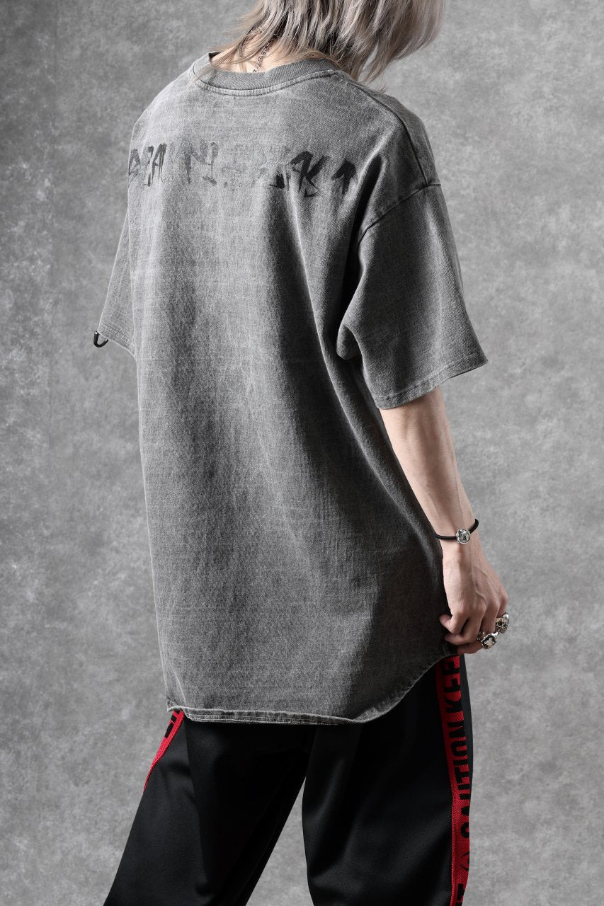 画像をギャラリービューアに読み込む, beauty : beast x CVTVLIST S/S TEE "TOKYO BURNING" (G.BLACK)