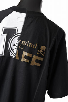 Load image into Gallery viewer, mastermind JAPAN x CHANGES exclusive ReBUILD T-SHIRT / CH-BODY (BLACK #33)