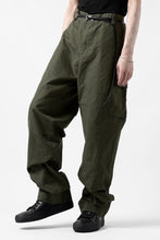 画像をギャラリービューアに読み込む, N/07 MILITARY TROUSERS M47 / LIGHT-WEIGHT DUCK (OLIVE)
