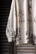 画像をギャラリービューアに読み込む, Aleksandr Manamis LES CREATURES SHORT COLLAR REGULAR SHIRT (ORNAMENT)