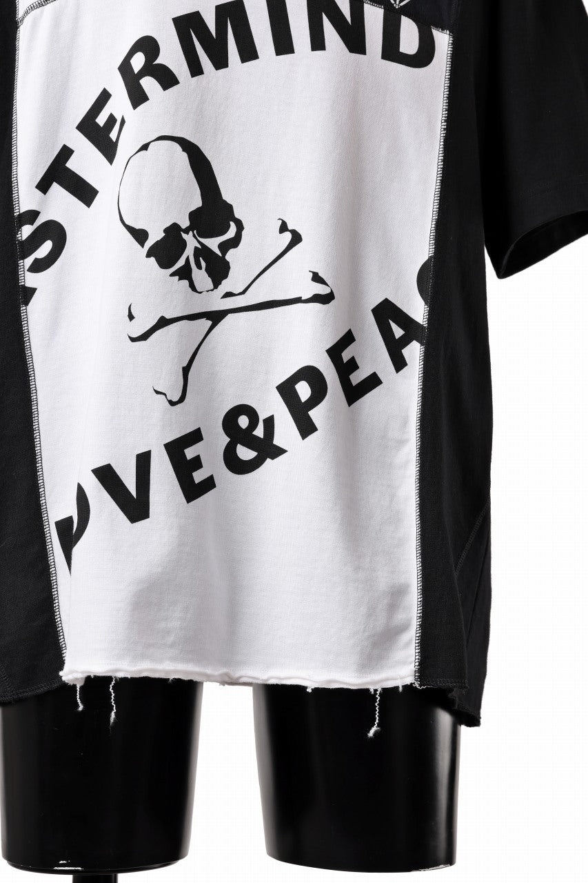 Load image into Gallery viewer, mastermind JAPAN x CHANGES exclusive ReBUILD T-SHIRT / CH-BODY (BLACK #35)