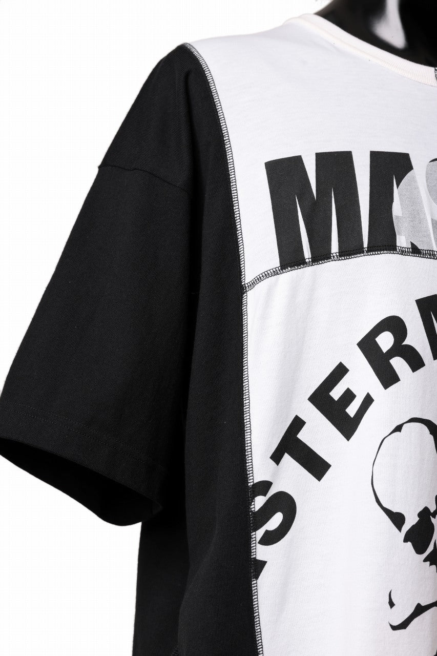 Load image into Gallery viewer, mastermind JAPAN x CHANGES exclusive ReBUILD T-SHIRT / CH-BODY (BLACK #35)