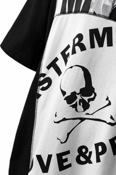 Load image into Gallery viewer, mastermind JAPAN x CHANGES exclusive ReBUILD T-SHIRT / CH-BODY (BLACK #35)