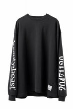 画像をギャラリービューアに読み込む, beauty : beast x 20471120 COLLABORATION L/S TEE _1 (BLACK)