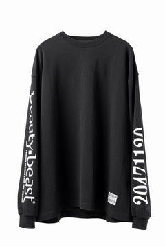 画像をギャラリービューアに読み込む, beauty : beast x 20471120 COLLABORATION L/S TEE _1 (BLACK)