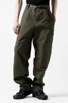 画像をギャラリービューアに読み込む, N/07 MILITARY TROUSERS M47 / LIGHT-WEIGHT DUCK (OLIVE)