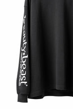 画像をギャラリービューアに読み込む, beauty : beast x 20471120 COLLABORATION L/S TEE _1 (BLACK)