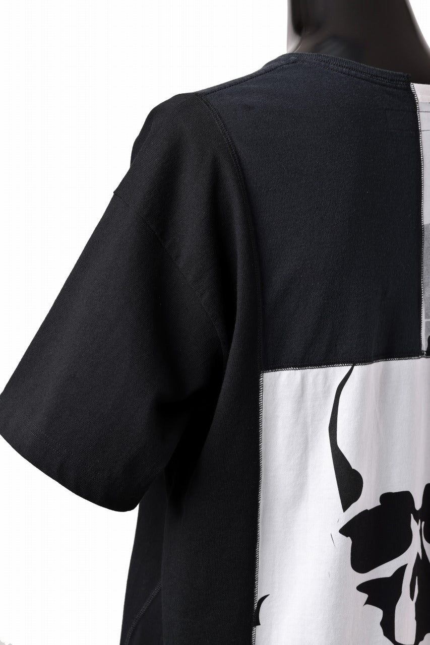 Load image into Gallery viewer, mastermind JAPAN x CHANGES exclusive ReBUILD T-SHIRT / CH-BODY (BLACK #35)