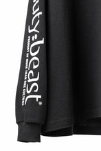 画像をギャラリービューアに読み込む, beauty : beast x 20471120 COLLABORATION L/S TEE _1 (BLACK)