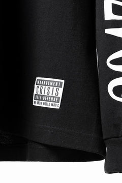 画像をギャラリービューアに読み込む, beauty : beast x 20471120 COLLABORATION L/S TEE _1 (BLACK)